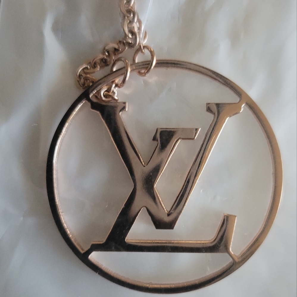 - LV necklace